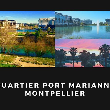 T2 Cubano Montpellier Parking Proche Plages Exteriör bild